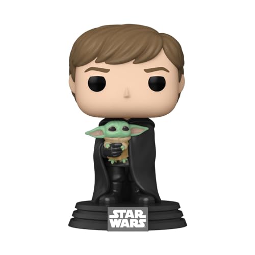 Funko Pop! Star Wars: The Mandalorian - Luke Skywalker with Grogu