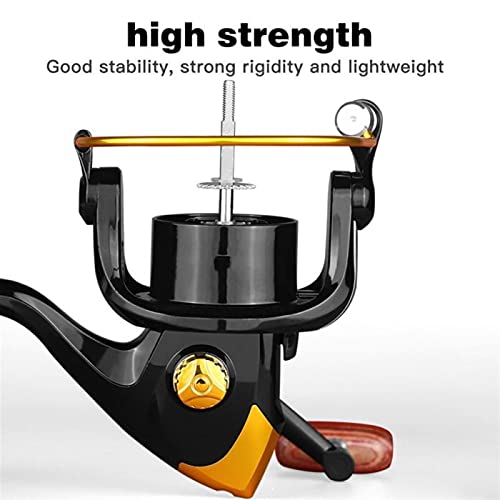 HNGM Fishing reel New Spinning Reel 8KG Powerful Max Drag All Metal Spool Saltwater Fishing Accessories Fishing Reel 5.2:1 Fishing Tools (Color : FJ2000)