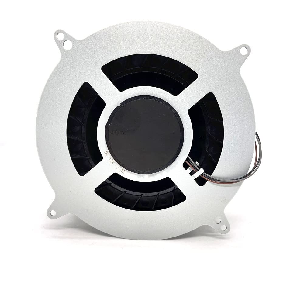 YUNCAI Replacement New CPU Cooling Fan for Sony Playstation 5 PS5 Series Fan 12047GB-12W-XR-01 12V 2.4A 23 Blades Fan General 17 Blades G12L12MS1AH-56J14 Fan