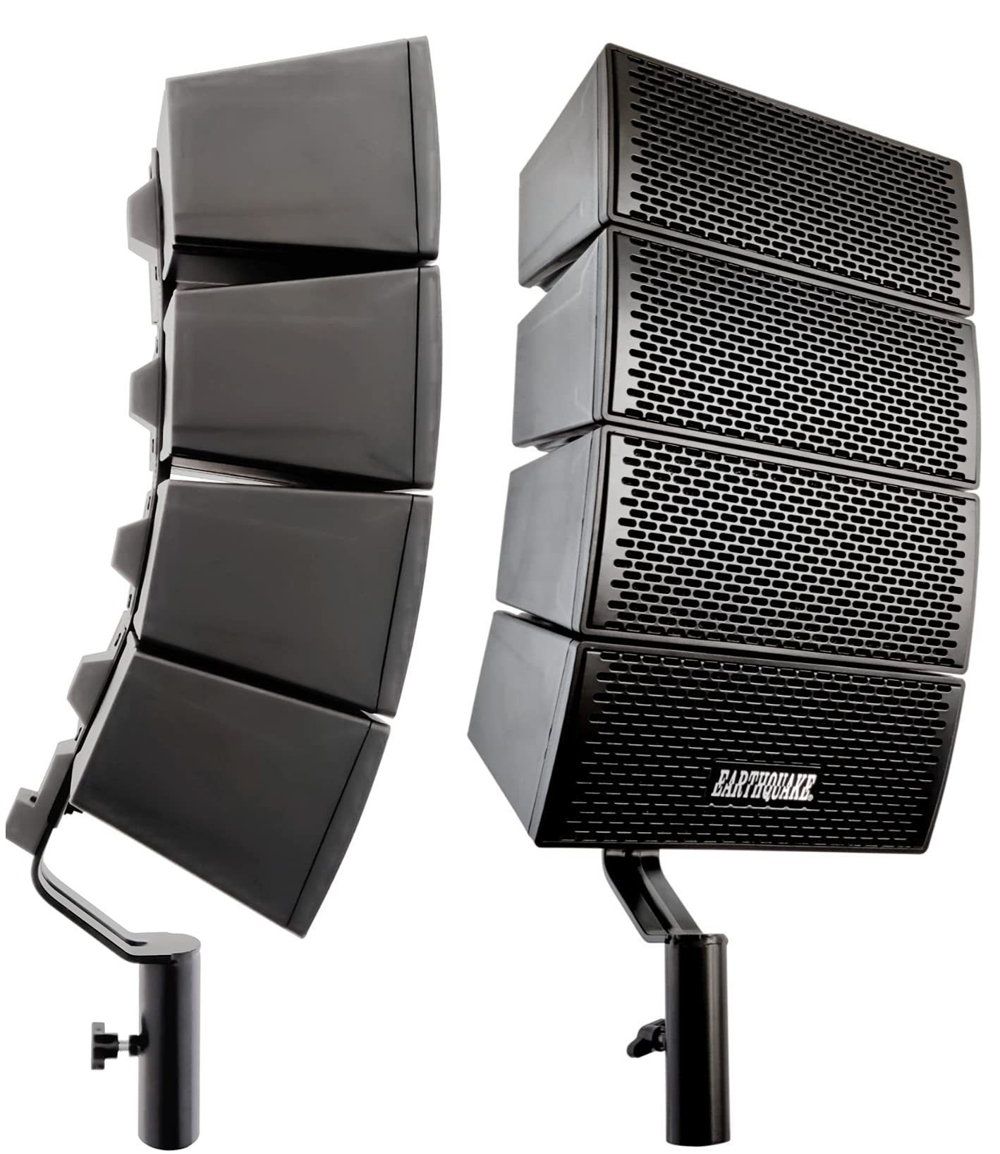 Earthquake Sound DJ-Array Gen2 4x4" Line Array Loudspeaker System, Set of 2, Black