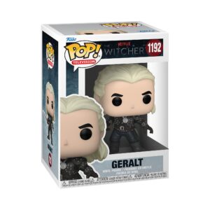 funko pop pop! tv: witcher- geralt with chase (styles may vary) multicolor standard