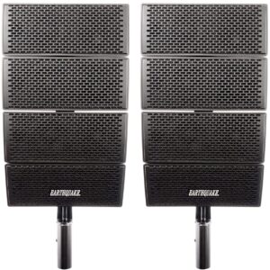 Earthquake Sound DJ-Array Gen2 4x4" Line Array Loudspeaker System, Set of 2, Black