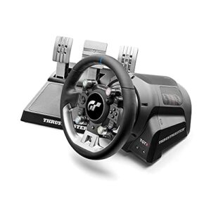 thrustmaster t-gt ii - racing wheel with 3 magnetic pedal set, (compatible with ps5, ps4, pc)