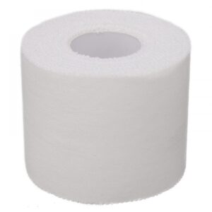 10m length 50/38/25mm cotton white medical tape sport binding physio muscle elastic bandage strain injury support-50mm x 10m