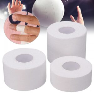 10M Length 50/38/25mm Cotton White Medical Tape Sport Binding Physio Muscle Elastic Bandage Strain Injury Support-50mm x 10m