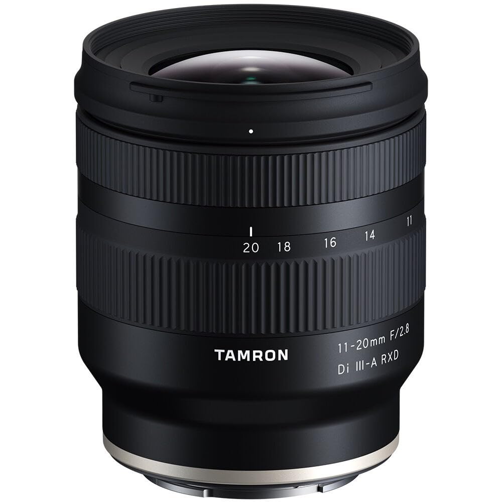 TAMRON B060 11-20mm F/2.8 Di III-A RXD Lens for Sony E-Mount (APS-C) Black Wide Angle