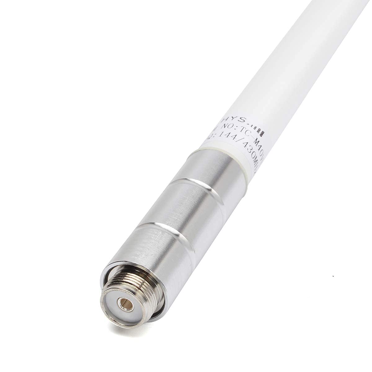 VHF Fiberglass Ham Radio Antenna,2Meter 136-174mhz Base Antenna SO239 Connector for Mobile Radio Device Repeater, Radio scanners,Marine VHF Radios with Mount Bracket