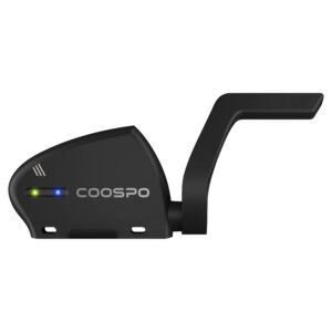 coospo cadence and speed sensor, 2 in 1 bluetooth ant+ rpm cycling cadence sensor, wireless bike speed sensor for bicycle, compatible cycling computer/rouvy/peloton/wahoo app