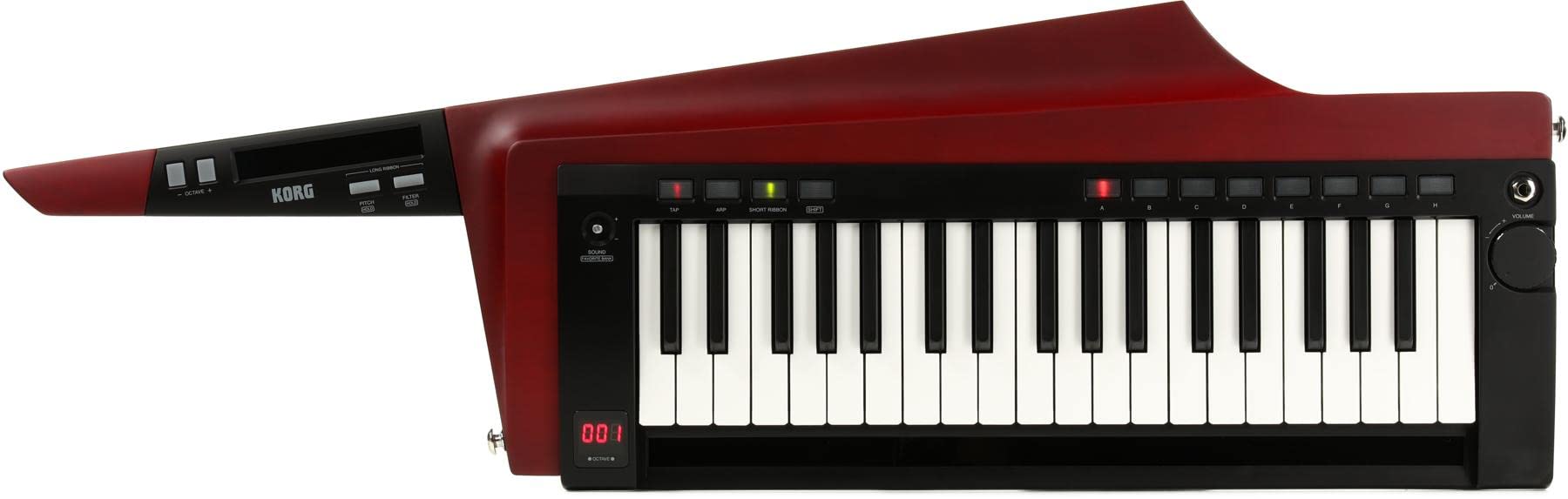 Korg RK-100S2 37-key Keytar (Red)