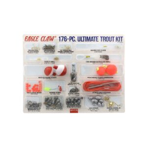 eagle claw ultimate trout kit, multi, one size, ectkwm-2