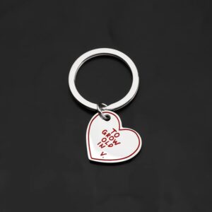 MAOFAED To Grow Old In V Keychain Tv Show Inspired Gift Tv Show Lover Gift Fans Gift Girlfriend Gift Boyfriend Gift (grow old in)