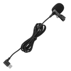 EVTSCAN Camera Microphone, Type-C Interface Microphone Fit for SJ8 SJ9 SJ10 (SJ90) Action Camera Accessory