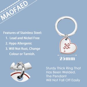 MAOFAED To Grow Old In V Keychain Tv Show Inspired Gift Tv Show Lover Gift Fans Gift Girlfriend Gift Boyfriend Gift (grow old in)