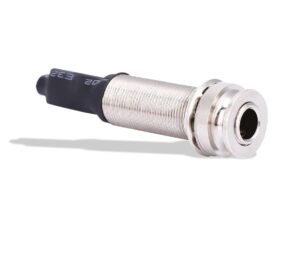 lazmin112 1/4" (6.35mm) output 2.5mm input endpin jack, piezo pickup jack built-in rod piezo pickup for acoustic guitar