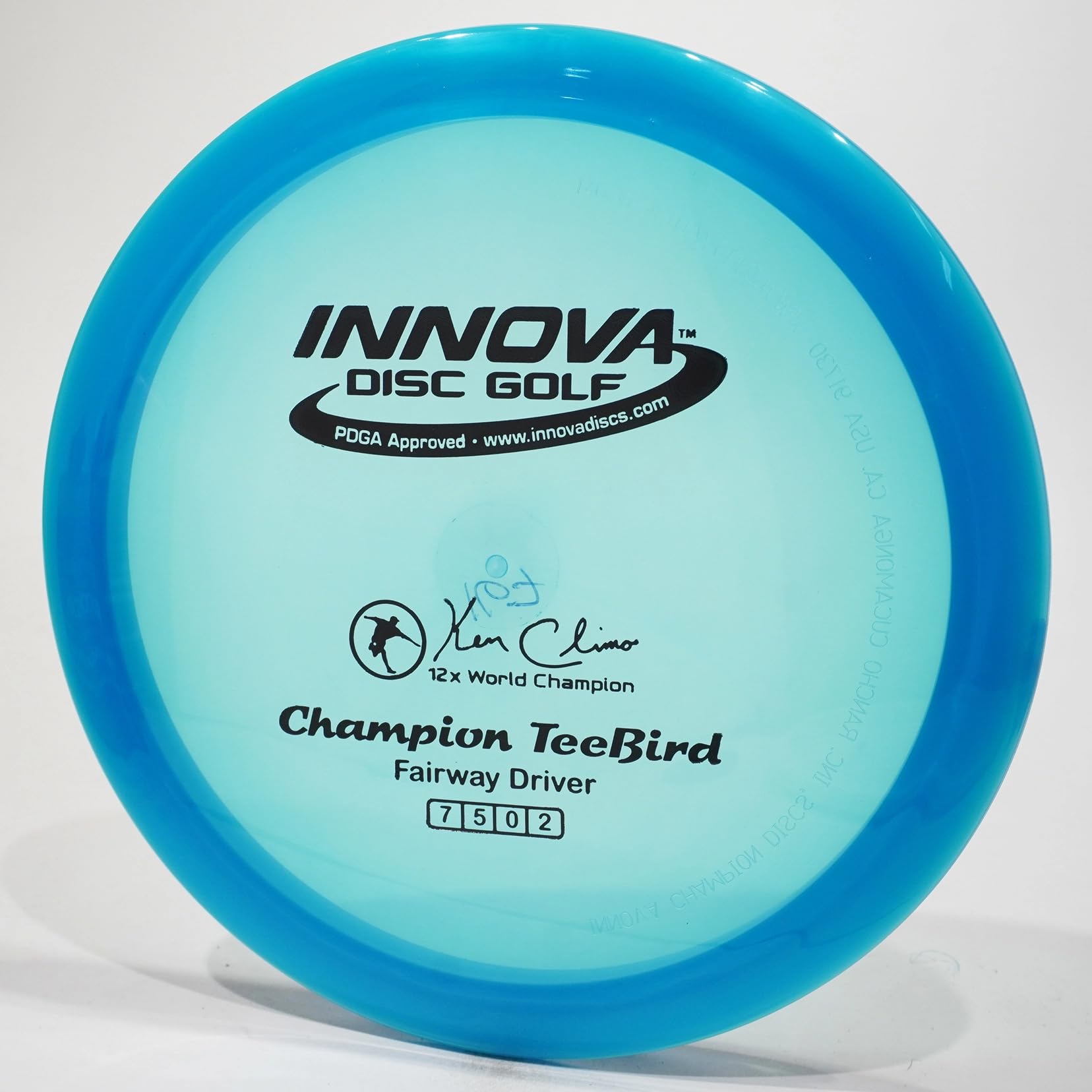 Innova Teebird (Champion) Fairway Driver Golf Disc, Pick Weight/Color [Stamp & Exact Color May Vary] Blue 175-176 Grams