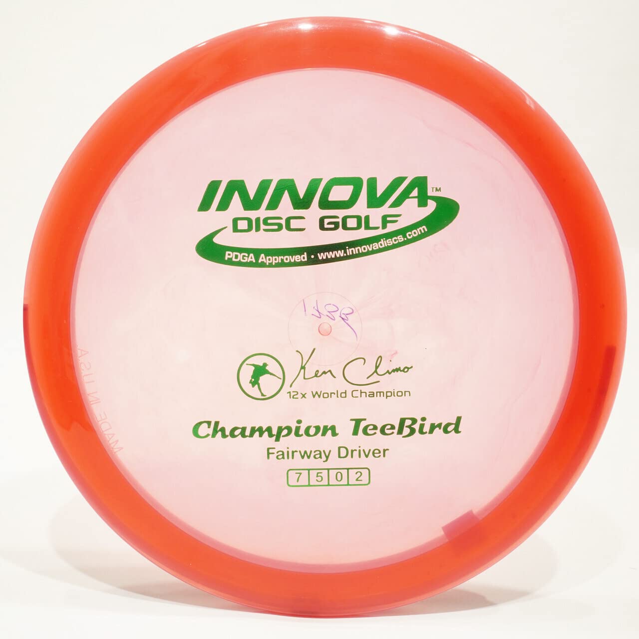 Innova Teebird (Champion) Fairway Driver Golf Disc, Pick Weight/Color [Stamp & Exact Color May Vary] Blue 175-176 Grams