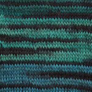 Zymise Patons Kroy Socks Yarn, 2-Pack, Turquoise Stripes Plus Pattern