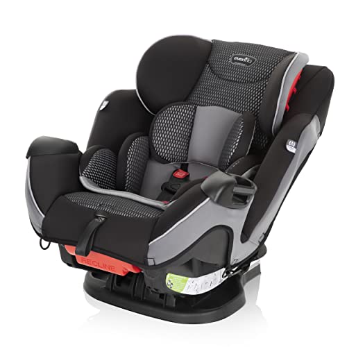 Evenflo Symphony All-in-One Convertible Car Seat with FreeFlow (Olympus Black)