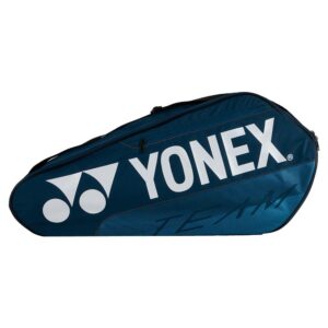 YONEX Team Racquet 3 Pack Tennis Bag (Deep Blue)