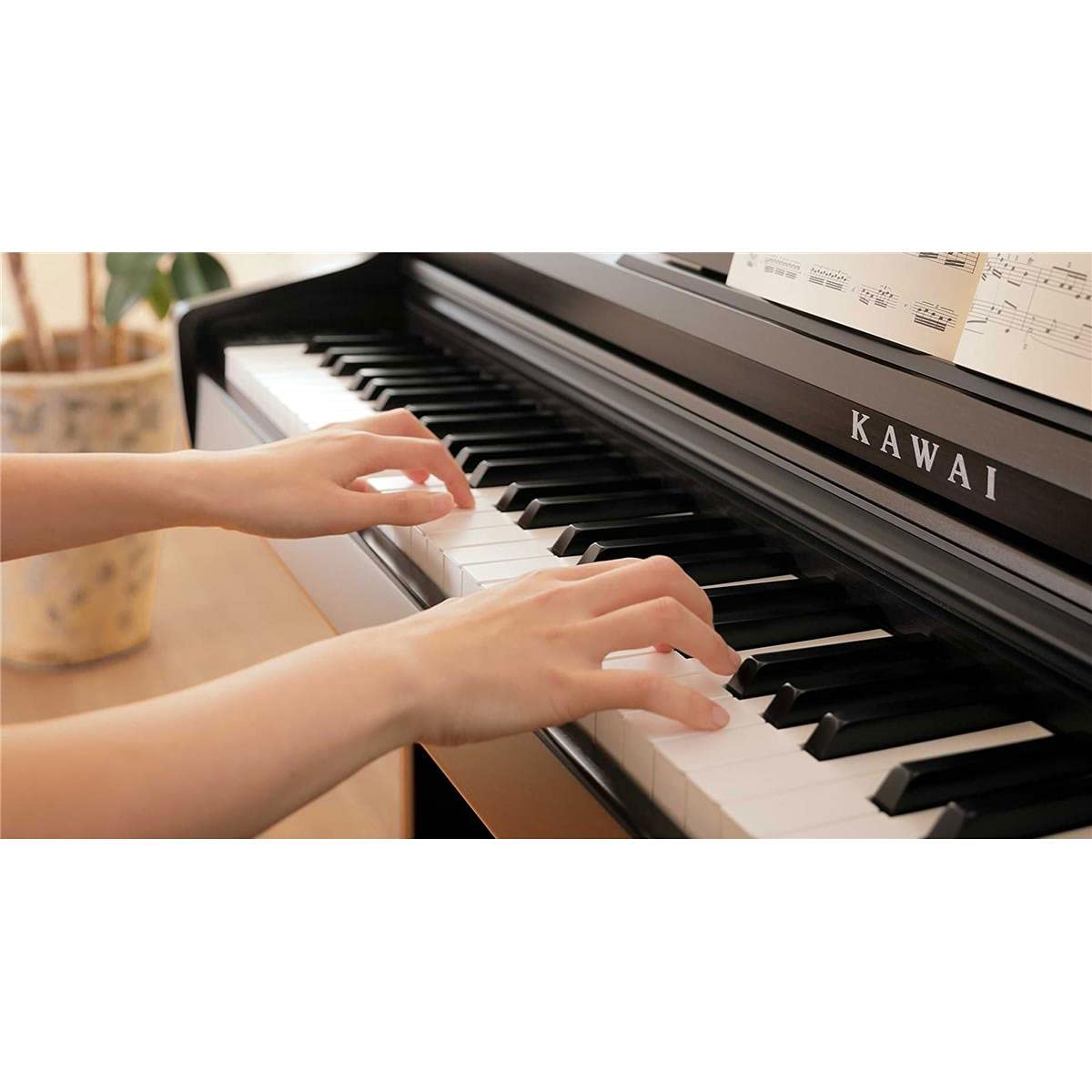 Kawai KDP120 Digital Home Piano - Satin White