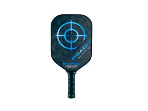 engage pickleball poach infinity ex pickleball paddle - pickleball paddles with black polymer core - usapa approved pickleball paddles - pickleball rackets for adults - standard (blue)