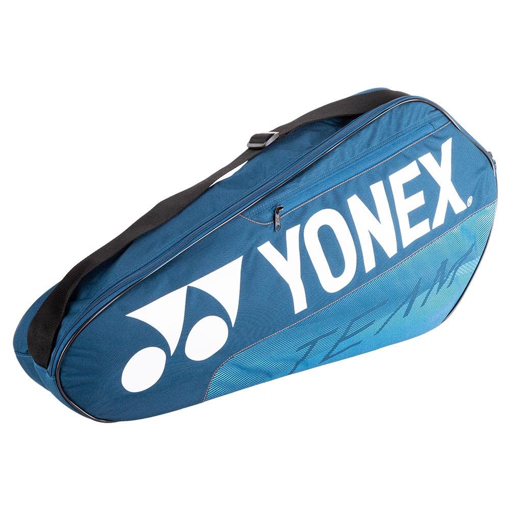 YONEX Team Racquet 3 Pack Tennis Bag (Deep Blue)