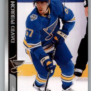 2020-21 Upper Deck #155 David Perron St. Louis Blues NHL Hockey Trading Card