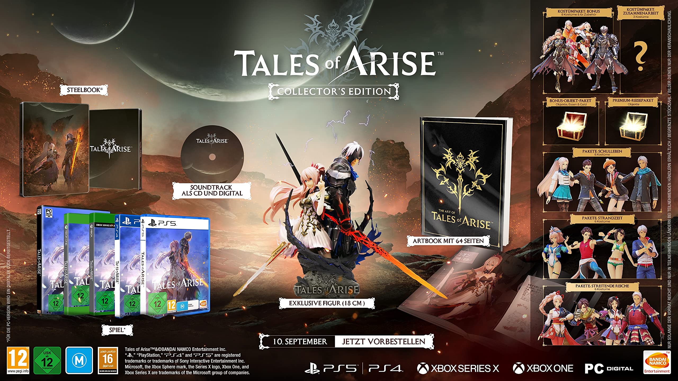 Tales of Arise - Collector's Edition [PlayStation 5]