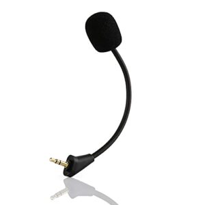 lefxmophy cloud alpha mic replacement for kingston hyperx cloud alpha, alpha s gaming headset, 3.5mm detachable headphone boom microphone