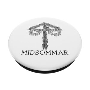 Midsummer Maypole Midsommar Festival Sweden Summer Solstice PopSockets Swappable PopGrip