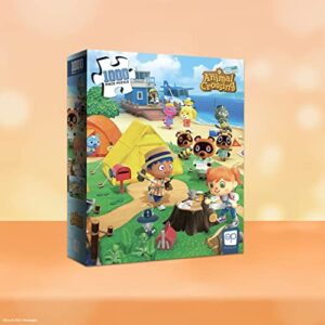 Animal Crossing “Welcome to Animal Crossing” 1,000 Piece Jigsaw Puzzle | Collectible Puzzle Featuring Familiar Characters from The Nintendo Switch Game | Officially Licensed Nintendo Merchandise