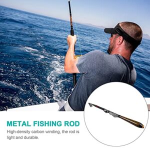 1pc Telescopic Fishing Rod Fishing Tool Sturdy Fishing Rod Portable Fishing Rod Fishing Accessory Fishing Lure Rod Lightweight Fishing Rod Flexible Fishing Pole Outdoor Fishing Rod