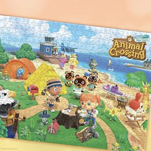 Animal Crossing “Welcome to Animal Crossing” 1,000 Piece Jigsaw Puzzle | Collectible Puzzle Featuring Familiar Characters from The Nintendo Switch Game | Officially Licensed Nintendo Merchandise