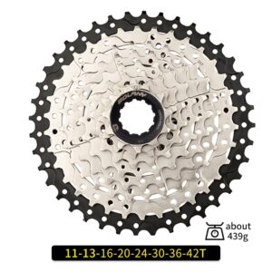 BOLANY Bike 8/9/10 Speed Cassette 11-25T/32T/36T/40T/42T/46T/50T Fit for MTB Bike, Road Bicycle, Lightweight Freewheel, Compatible with Shimano SRAM Sunrace