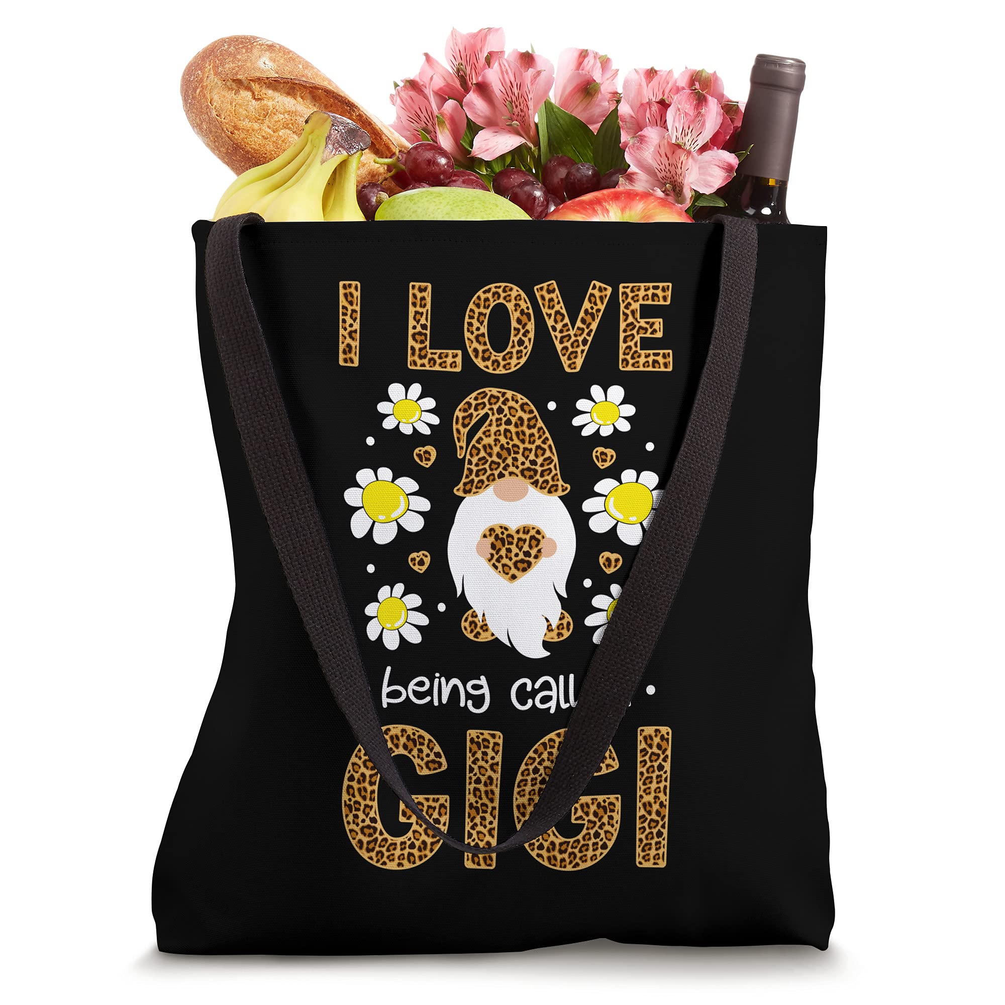 I Love Being Called Gigi Cute Leopard Mother's Day Tote Bag