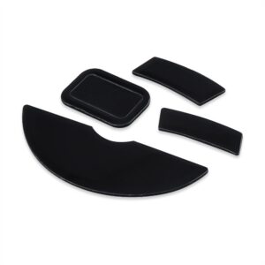 2Sets Rounded Edges Curved Mouse Feet Pads Skates Compatible for Razer Mamba Wireless RC30-027101 Gaming Mouse (for Mamba Wireless Mouse feet)