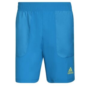 adidas men's seasonals shorts, blue rush, small