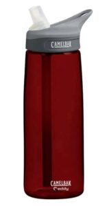 camelbak eddy water bottle.75l, maroon