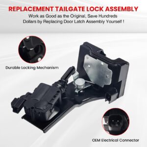 SYERAL Liftgate Actuator 937-663 Rear Hatch Trunk Door Latch Motor Tailgate Lock Assembly Compatible with 2009-2012 Escape 09-11 Mercury Mariner 08-11 Mazda Tribute 9L8Z-7843150-B