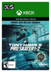 tony hawk's pro skater 1 + 2 cross-gen deluxe bundle - xbox [digital code]