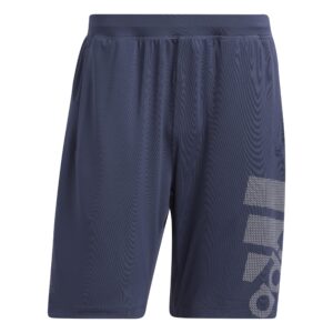 adidas men's 4krft sport graphic shorts, shadow navy, small