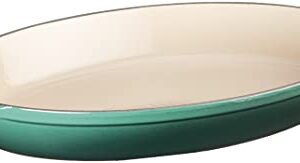 Le Creuset Enameled Cast Iron Signature Oval Baker, 3 qt., Artichaut