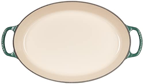 Le Creuset Enameled Cast Iron Signature Oval Baker, 3 qt., Artichaut