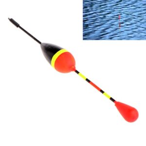 HELYZQ 10pcs Carp Fishing Floats Set Buoy Bobber Stick for Fish Tackle Vertical 8# 1.2g