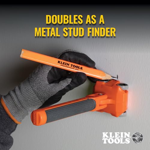 Klein Tools 50611 Magnetic Wire Puller, Pulls Electrical Wire Behind Walls/Tight Spaces, Stainless-Steel Leader, Cable Pulling, Rare Magnet