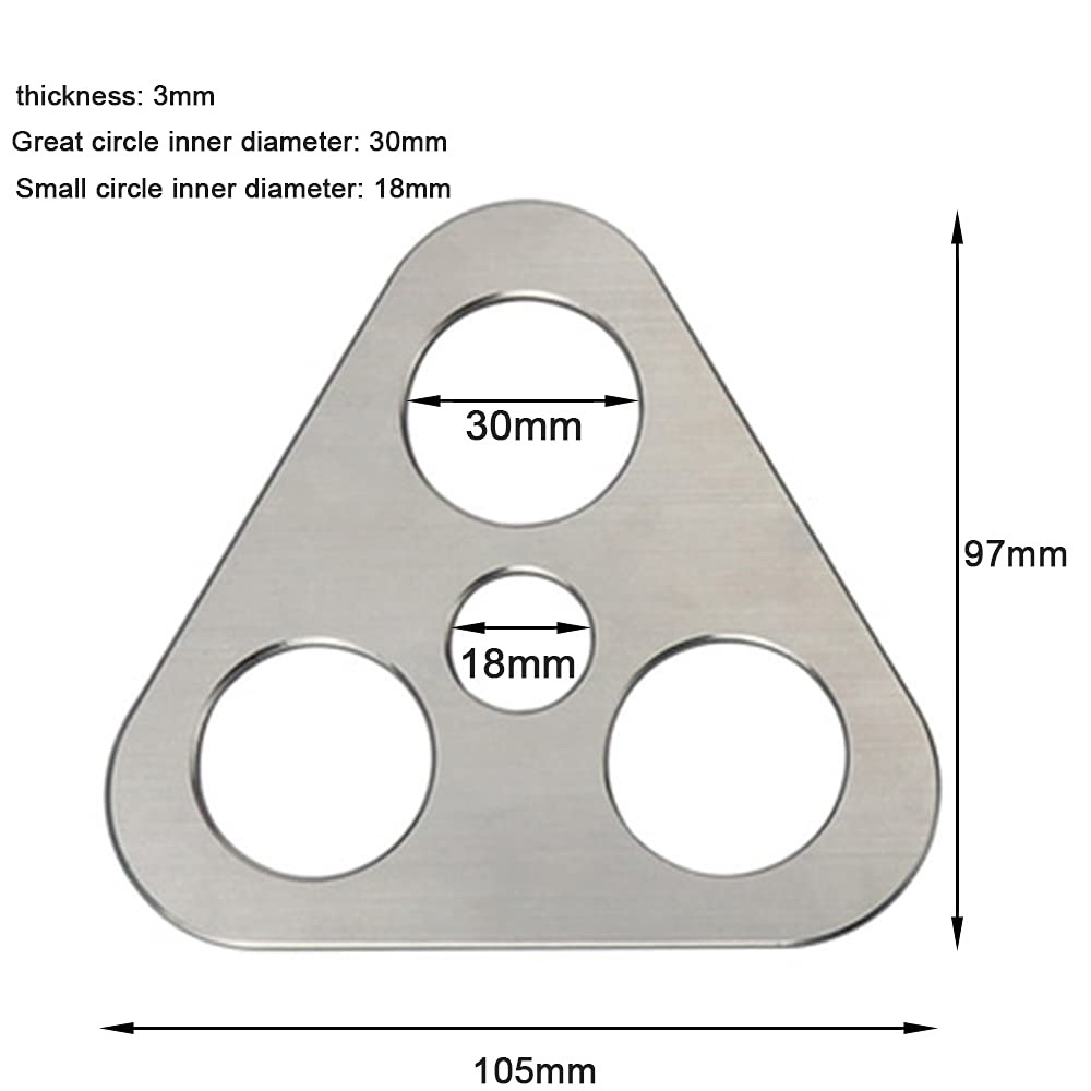 SI FANG Camping Tripod Grill Board, Turn Branches into Campfire Tripod, Radiate Portable Stainless Steel Campfire Support Board with Adjustable Chain for Hanging Cookware Outdoor Camp Tripod Cooking