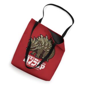 Godzilla Singular Point Anguirus Red Tote Bag