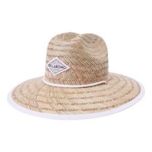 Billabong womens Classic Straw Tipton Sun Hat, Multi, One Size US