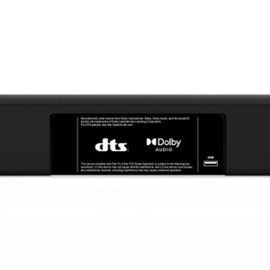 VIZIO 2.0 Home Theater Sound Bar with DTS Virtual:X, Bluetooth, Includes Remote Control - SB3620n-H6