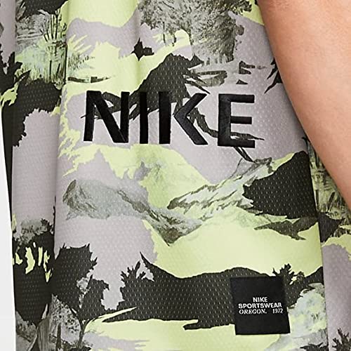 Nike Sportswear Mesh Short-Sleeve Hype Hike Camo Shirt Medium